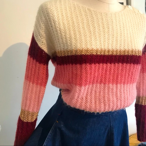 Sezane Sweaters - La Maile Sezane Wool/Mohair Sweater, Fall/Winter 2019, Size XS